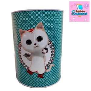 Alcancia Lata diseño Gato Cod GATO