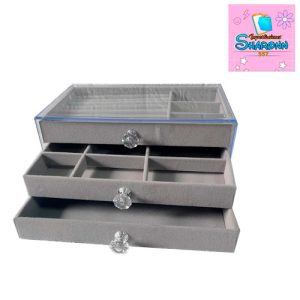 Joyero Organizador 3 Niveles Gamusa Cod 1018
