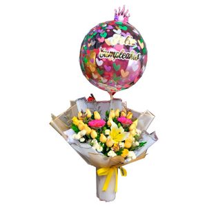 Regalo de Cumpleaños con globos