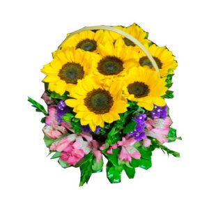 Canasta de Girasoles