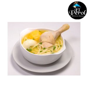 Caldo de gallina