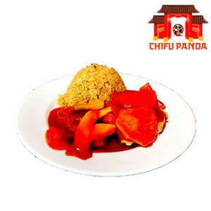 ALITAS CON TAMARINDO CON PIÑA Y CHAUFA